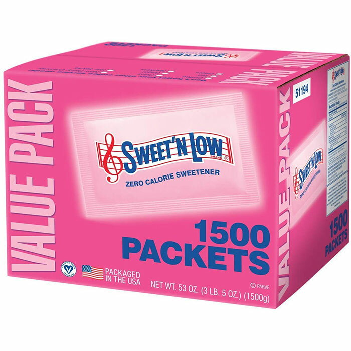 Sweet 039 N Low ゼロカロリースウィートナ— ダイエット 甘味料 1500袋入り 業務用 Sweet 039 N Low Zero Calorie Sweetener, 3 Lb. 5 Oz. (Pack of 1500)