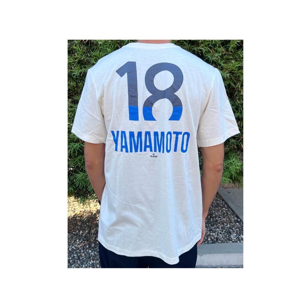 【MLB公式】山本由伸 ロサンゼルス ドジャース ナイキ 2024 シティ コネクト ヒュ...
