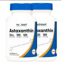 【2個セット】ニュートリコスト アスタキサンチン 12mg 120ソフトジェルx2　Nutricost Astaxanthin 12mg 120softgels