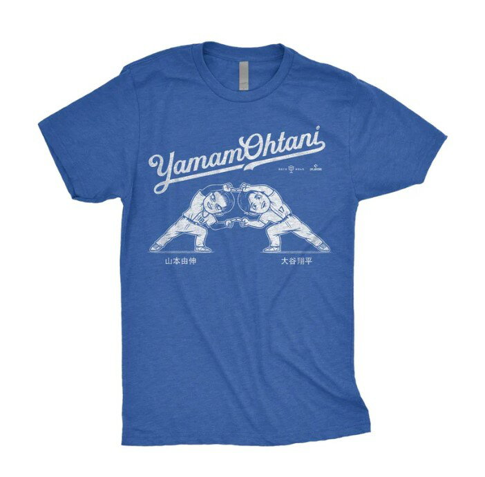  やまもおおたに コラボ ドジャーズTシャツ Yamamoto Ohtani Dodgers collaboration T-Shirt