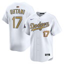 【入荷済・即発可】大谷翔平 ロサンゼルス・ドジャース ナイキ 2025 ゴールドコレクション リミテッドジャージ ホワイト メンズ 野球 ユニフォーム Dodg...