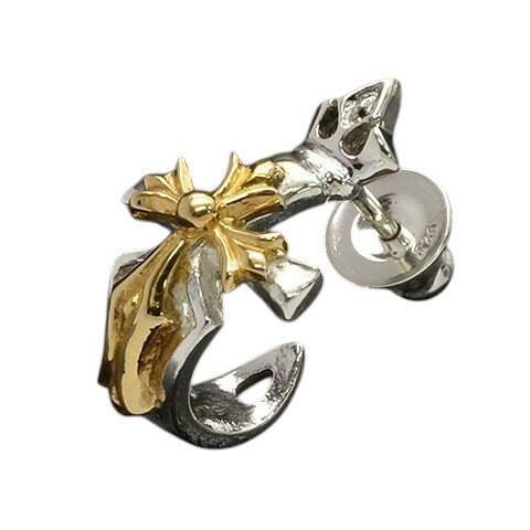 乐天商城 - 【送料無料】メンズ レディース ピアス スタッ ドシルバー925 シルバーアクセサリー ペアアクセサリー ウルフマン WOLFMAN B.R.S ウルフマンBRS ブレード スタッドゴールド ピアス ブレードスタッド ウルフ 狼