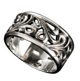 【送料無料】 ウルフマン WOLFMAN B.R.S ウルフマンBRS パルメットウォーター リング パルメットウォーターリング 17号 19号 21号 23号