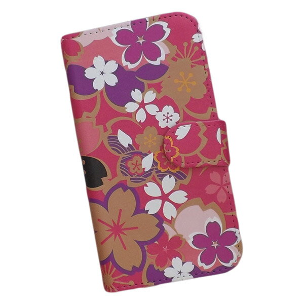 Rakuten - iPhone16e/iPhone17e 用 スマートフォンケース スマホ カバー スマホケース 手帳型 プリントケース 和柄 花柄 桜 おしゃれ(277)