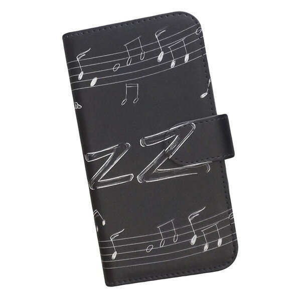 Rakuten - Galaxy M23 5G 用 スマートフォンケース スマホ カバー スマホケース 手帳型 プリントケース ジャズ サックス 音楽 音符 モノトーン(344)