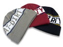 全3色【AT-DIRTY/アットダーティー】2022AW「Logo Knit Cap/ロゴニットキャップ」【あす楽対応】(NO NAME/ノーネーム/DRESS...