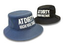 全2色【AT-DIRTY/アットダーティー】2023SS「High Voltage Bucket Hat/ハイボルテージバケットハット」【あす楽対応】(NO NAME/ノーネーム/DRESS HIPPY/ドレスヒッピー/神戸/アメカジ/ハーレー/バイカー/バイク/ホットロッド/WOLF PACK/ウルフパック)