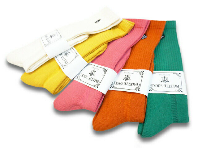 全5色【TAKE FIVE MILE/テイクファイブマイル】「Palette Socks/パレットソックス」(NO NAME/ノーネーム/AT-DIRTY/アットダーティー/DRESS HIPPY/ドレスヒッピー/神戸/アメカジ/ハーレー/バイク/ホットロッド/WOLF PACK/ウルフパック)