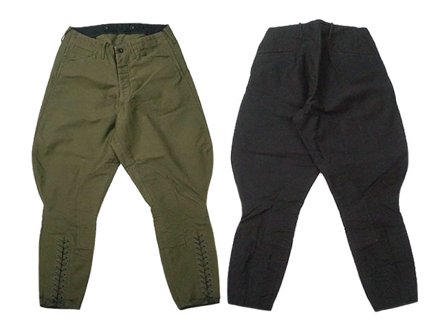 全2色2023AW「Moleskin Sheriff Breeches/モールスキンシェリフブリーチーズ」(BSFP-12506B)(アメカジ/ハーレー/ジョッパーズ/ミリタリー/ホットロッド/WOLF PACK/ウルフパック)