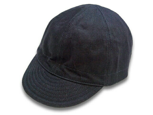 2023AW「15oz Black Denim Mechanics Cap/15ozブラックデニムメカニックスキャップ」(BSSC-22901B)(アメカジ/ホットロッド/ハーレー/バイク/ミリタリー/WOLF PACK/ウルフパック)