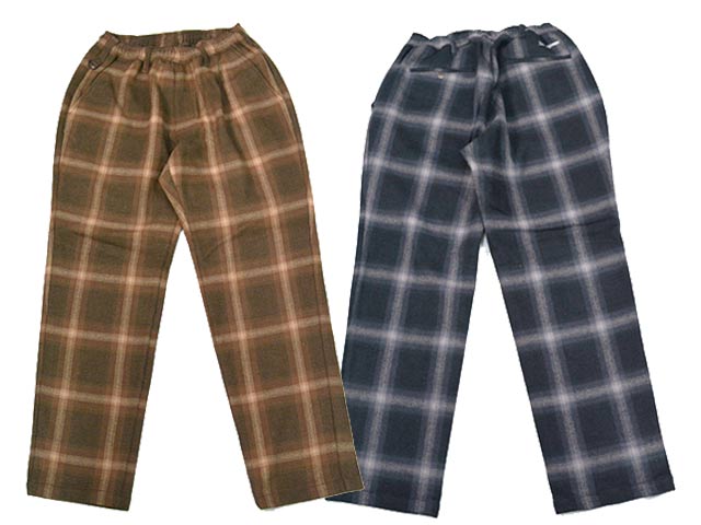 樂天商城 - (30% OFF)全2色【BLUCO/ブルコ】2025AW「Ombre Check Warm Easy Pants/オンブレチェックウォームイージーパンツ」(157-41-044)(UNCROWD/アンクラウド/アメカジ/アウトドア/ミリタリー/ハーレー/バイカー/ホットロッド/ホイールズアパレル/WOLF PACK/ウルフパック)