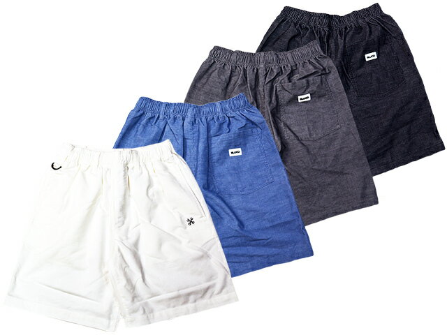 全4色【BLUCO/ブルコ】2026SS「Stretch Summer Corduroy Easy Shorts/ストレッチサマーコーデュロイイージーショーツ」(163-45-013)(BWG/UNC