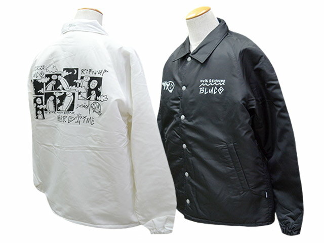 全2色【BLUCO/ブルコ】2025AW「Boa Coach Jacket”ART WORK by DISKAH”/ボアコーチジャケット”アートワ..