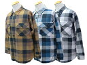 全3色【BLUCO/ブルコ】2025AW「Buffalo Check Flannel Shirts/バッファローチェックフランネルシャツ」(155-11-048)(BWG/UNCROWD/アンクラウド/アメカジ/アウトドア/ミリタリー/ハーレー/バイカー/ホットロッド/ホイールズアパレル/WOLF PACK/ウルフパック)