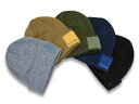 全5色2022AW「Patch Beanie/パッチビーニー」(OL-231-022)(UNCROWD/アンクラウド/BWG/ワーク/ホイールズアパレル/アメカジ/ハーレー/バイカー/ホットロッド/メンズ/WOLF PACK/ウルフパック)