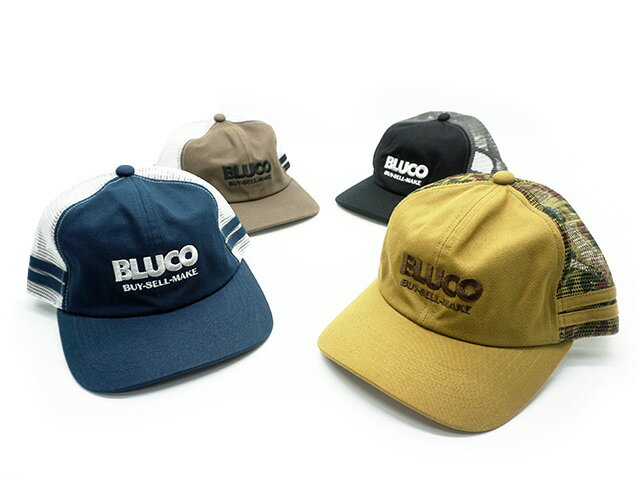 全4色【BLUCO/ブルコ】2023SS「Mesh Cap”Logo”/メッシュキャップ”ロゴ”」(1406-3A04)【あす楽対応】(UNCROWD/アンクラウド/BWG/ワーク/ホイールズアパレル/アメカジ/ハーレー/バイカー/ホットロッド/メンズ/WOLF PACK/ウルフパック)