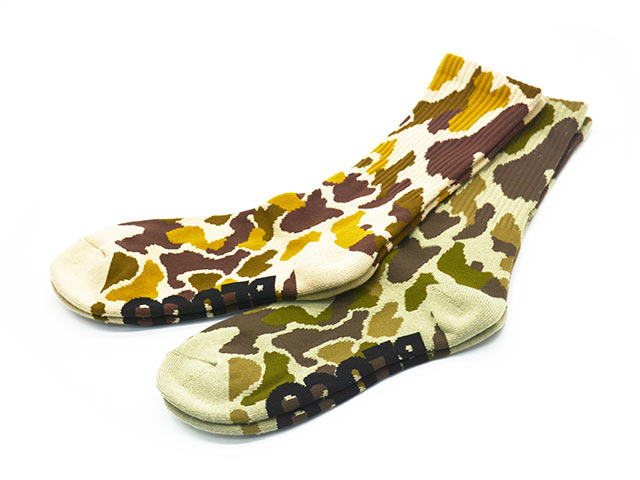 2足セット【BLUCO/ブルコ】2026SS「2-Pack Sox"Camo"/2パックソックス”カモ”」(163-55-010)(UNCROWD/アンクラウド/BWG/ワーク/ホイールズアパレル/アメカジ/ハーレー/バイカー/ホットロッド/メンズ/靴下/プレゼント/WOLF PACK/ウルフパック)