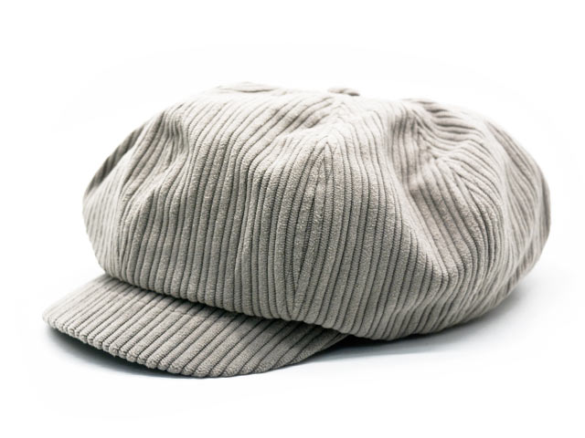 (30% OFF)全4色【BLUCO/ブルコ】2025AW「Corduroy Newsboy Cap/コーデュロイニュー...