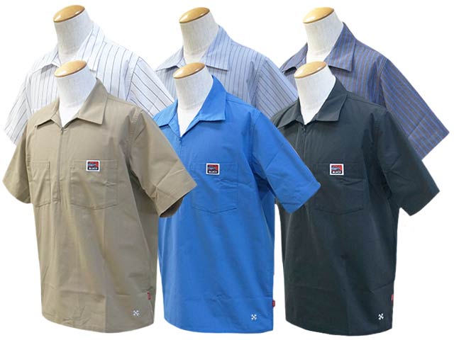 全6色【BLUCO/ブルコ】2024SS Pullover S/S Work Shirts/プルオーバーショートスリーブワークシャツ 143-21-001 BWG/UNCROWD/アンクラウド/アメカジ/ハーレー/バイカー/バイク/ホイールズアパ…