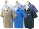 ギフト対応【Pullover S/S Work Shirts】 商品詳細 【BLUCO/ブルコ】の2024SSコレクションより「Pullover S/S Work Shirts/プルオーバーショートスリーブワークシャツ」になります。 ポリエステル×コットンのオリジナルT/Cファブリックを使用した新作の半袖プルオーバーワークシャツです。 ベーシックなワークシャツでユニフォームベースにも最適です。 シンプルで着やすくラフに着用が可能で、様々なシーンでオールマイティーに活躍してくれるデイリーユースに相応しいシャツに仕上がっております。 【カーキ】 【ブルー】 【ブラック】 【ホワイトストライプ】 【サックスストライプ】 【グレーストライプ】 【オリジナルタグ/プルオーバー】 【チェストポケット/背面ポケット】 【左胸の刺繍/左脇下のピスネーム】 【サイドスリット/オリジナルタグ】 【ブランドネームタグ】 【品番：143-21-001】 【カラー：カーキ・ブルー・ブラック・ホワイトストライプ・サックスストライプ・グレーストライプ】 【素材：ポリエステル65%・コットン35%】 【サイズ：S・M・L・XL】 Size S M L XL 肩幅 43cm 45cm 47cm 49cm 身幅 57cm 60cm 63cm 66cm 着丈 73cm 75cm 77cm 79cm 袖丈 25cm 26cm 27cm 28cm ※ワンウォッシュ済みの為、洗濯後の縮みは殆どございません。