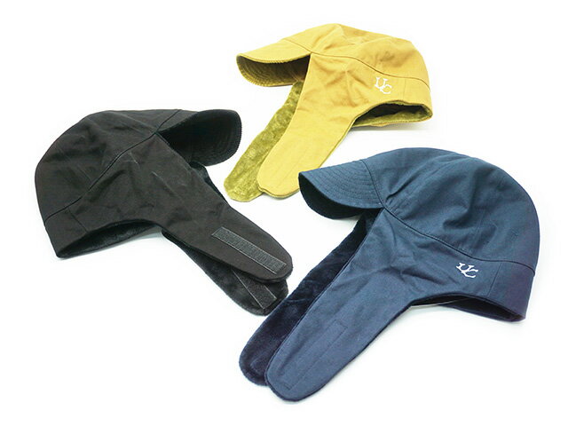 全3色【UNCROWD/アンクラウド】2024AW「Bomber Cap/ボンバーキャップ」(247-61-023)(BWG/BLUCO/ブルコ/アメカジ/アウトドア/ミリタリー/ハーレー/バイカー/ホットロッド/ホイールズアパレル/帽子/プレゼント/WOLF PACK/ウルフパック)