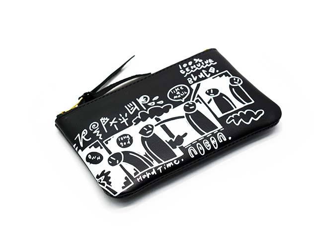 Rakuten - 【BLUCO/ブルコ】2026SS「Smart Wallet”Artwork by DISKAH”/スマートウォレット”アートワークバイディスカー”」(161-76-003)(B.W.G/UNCROWD/アンクラウド/アメカジ/ハーレー/バイカー/ワーク/ホットロッド/ホイールズアパレル/WOLF PACK/ウルフパック)