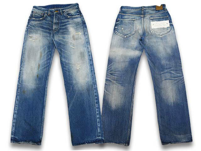 【BY GLADHAND/バイグラッドハンド】2021AW「Gladden Denim Pants”Type-1(Used B)”/グラッデンデニムパンツ”タイプ1(ユーズドB)”」【あす楽対応】(GANGSTERVILLE/ギャングスタービル/WEIRDO/ウィアード/アメカジ/WOLF PACK/ウルフパック/ハーレー/ホットロッド)