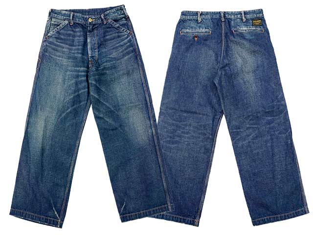 【BY GLADHAND/バイグラッドハンド】2023AW「Denim Trousers”LIZZY”/デニムトラウザース”リジー”」 (BYGH-23-AW-12)【あす楽対応】(GANGSTERVILLE/ギャングスタービル/WEIRDO/ウィアード/GLAD HAND/グラッドハンド/WOLF PACK/ウルフパック)