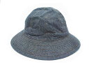 【BY GLADHAND/バイグラッドハンド】2023AW「LIZZY Denim Hat/リジーデニムハット」(BYGH-23-AW-05)【あす楽対応】(GANGSTERVILLE/ギャングスタービル/WEIRDO/ウィアード/アメカジ/ホットロッド/WOLF PACK/ウルフパック)