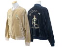 全2色【BY GLADHAND/バイグラッドハンド】2024SS「Pile Souvenir Jacket”HOTSY TOTSY”/パイルスーベニアジャケット”ホッツィートッツィー”」(BYGH-24-SS-01)(GANGSTERVILLE/ギャングスタービル/WEIRDO/ウィアード/GLAD HAND/グラッドハンド/ウルフパック)