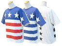 全3色【CALIFORNIA LINE/カリフォルニアライン】2023SS「Stars and Stripes Crew Neck Tee”Type2”/スターズアンドストライプスクルーネックTee タイプ2”」【あす楽対応】(SKULL FLIGHT/スカルフライト/ハーレー/バイカー/アメカジ/WOLF PACK/ウルフパック)