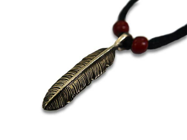 【CHOOKE/チョーク】「Half Dollar Feather Pendant Top”Straight”/ハーフダラーフェザーペンダントトップ”ストレート”」(C-17S)【あす楽対応】(オールドコイン/アンティークコイン/ヴィンテージコイン/ネイティブアクセサリー/ハーレー/アメカジ/ウルフパック)