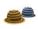 全2色【DRESS HIPPY/ドレスヒッピー】2025SS「Trad Border Hat/トラッドボーダーハット」(NEW NAME/ニューネーム/AT-D...