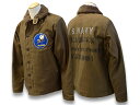 【FREE WHEELERS/フリーホイーラーズ】2022FW「NAVY DEPARTMENT JACKET,DECK,ZIP TYPE N-1”Construction Battalion”/ネイビーデパートメントジャケット デッキジップタイプN-1”コンストラクションバトリオン”」(2231006)【あす楽対応】(アメカジ/ミリタリー)