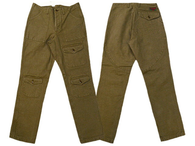 2023SF「Trousers”BEAR TOOTH”/トラウザース”ベアトゥース”」(2322013)(ホイールズアパレル/アメカジ/アウトドア/ハーレー/ホットロッド/WOLF PACK/ウルフパック)