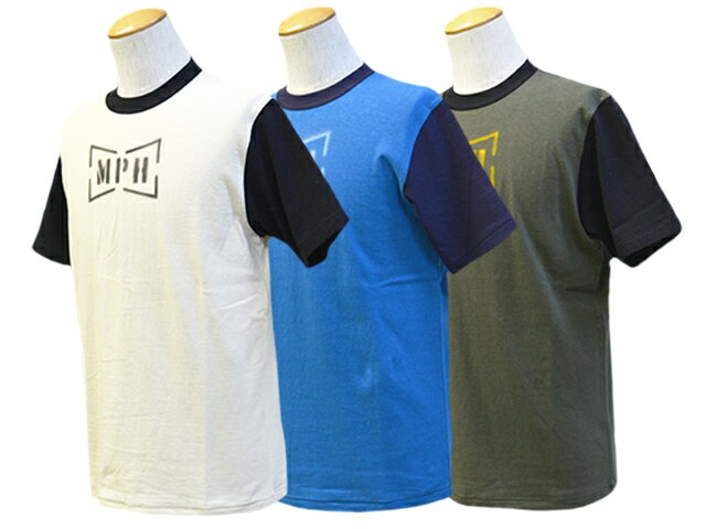 全3色2023SF「Short Sleeve Crew Neck Tee”MOTOR PSYCLONE GARAGE”/ショートスリーブクルーネックTee”モーターサイクロンガレージ”」(2325024)(アメカジ/ハーレー/ホットロッド/WOLF PACK/ウルフパック)