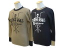 全2色【FREE WHEELERS/フリーホイーラーズ】2023SF「Crew Neck Thermal L/S Shirts”CARNIVAL OF CHOPPERS”/クルーネックサーマルロングスリーブシャツ”カーニバルオブチョッパーズ”」(2325028)【あす楽対応】(アメカジ/ハーレー/WOLF PACK/ウルフパック)