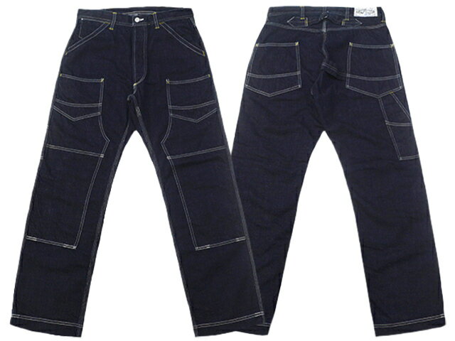 【FREE WHEELERS/フリーホイーラーズ】 Overalls”DERRICKMAN”/オーバーオールズ”デリックマン” 2412004 【予約商品/2024年11-12月入荷予定】 ワークパンツ/デニム/アメカジ/ハーレー/ホットロ…