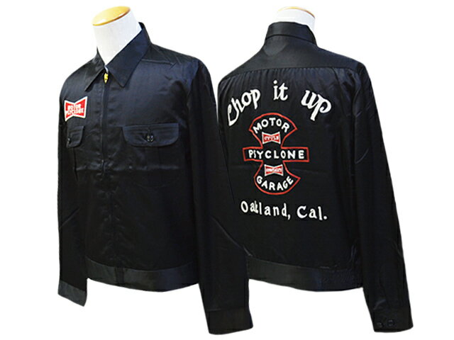 楽天WOLF PACK楽天市場店【FREE WHEELERS/フリーホイーラーズ】2024SS「Sports Jacket”REBELLION・Chop it Up”/スポーツジャケット”レべリオン・チョップイットアップ”」（2421008）（アメカジ/ミリタリー/ホイールズアパレル/ハーレー/バイカー/ホットロッド/WOLF PACK/ウルフパック）