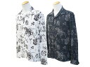 全2色【GANGSTERVILLE/ギャングスタービル】2024SS No Master L/S Shirts/ノーマスターロングスリーブシャツ GSV-24-SS-06 WEIRDO/ウィアード/GLAD HAND/グラッドハンド/WOLF PACK/ウルフパッ…