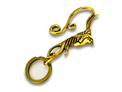 【GANGSTERVILLE/ギャングスタービル】×【galcia/ガルシア】「SwallowBrassKeyChain/スワローブラスキーチェーン」(GSG-OS-K001B)【送料・代引き手数料無料】【あす楽対応】(WEIRDO/ウィアード/GLADHAND/グラッドハンド)