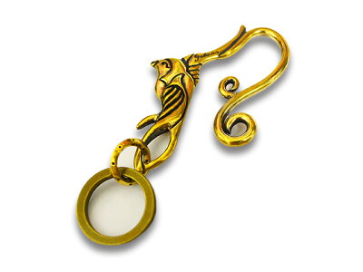 【GANGSTERVILLE/ギャングスタービル】×【galcia/ガルシア】「SwallowBrassKeyChain/スワローブラスキーチェーン」(GSG-OS-K001B)【送料・代引き手数料無料】【あす楽対応】(WEIRDO/ウィアード/GLADHAND/グラッドハンド)