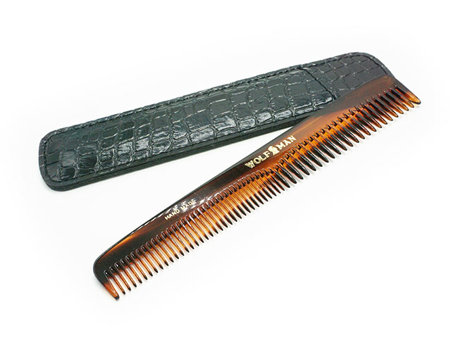 【GLAD HAND/グラッドハンド】×【WOLFMAN BARBER SHOP/ウルフマンバーバーショップ】「Hand Made Comb”Long”/ハンドメイドコーム”ロング”」【あす楽対応】(GANGSTERVILLE/ギャングスタービル/WEIRDO/ウィアード/アメカジ/整髪料/WOLF PACK/ウルフパック)