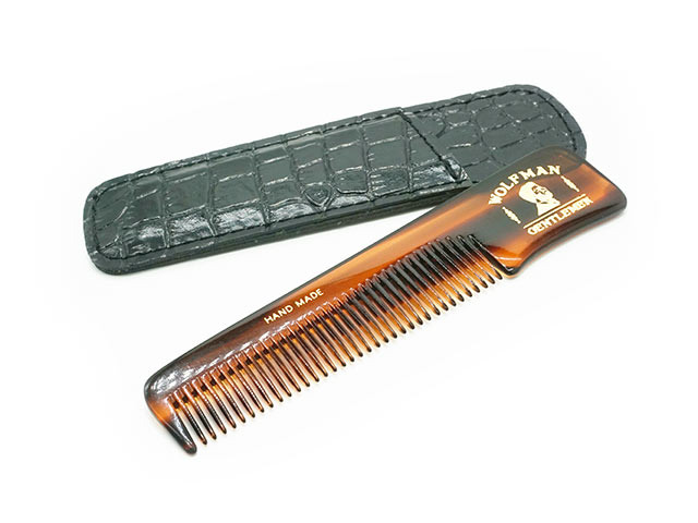 【GLAD HAND/グラッドハンド】×【WOLFMAN BARBER SHOP/ウルフマンバーバーショップ】「Hand Made Comb”Short”/ハンドメイドコーム”ショート”」【あす楽対応】(GANGSTERVILLE/ギャングスタービル/WEIRDO/ウィアード/アメカジ/整髪料/WOLF PACK/ウルフパック)