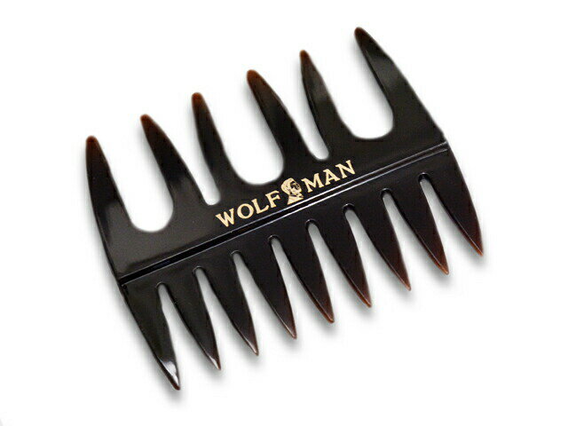 【GLAD HAND/グラッドハンド】×【WOLFMAN BARBER SHOP/ウルフマンバーバーショップ】「Wave Comb/ウェーブコーム」【あす楽対応】(GANGSTERVILLE/ギャングスタービル/WEIRDO/ウィアード/アメカジ/整髪料/パーマ/WOLF PACK/ウルフパック)