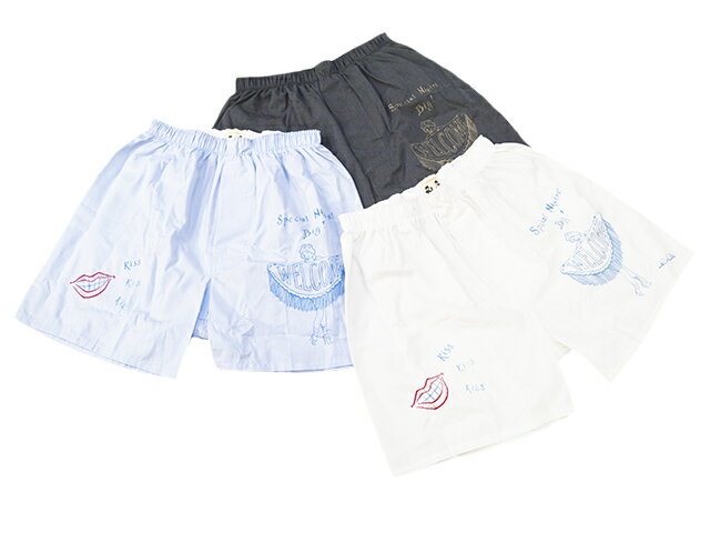 全3色【GLAD HAND/グラッドハンド】×【Peanuts&Co/ピーナッツカンパニー】2024SS「Standard Boxer Shorts”PANTY MESSAGE SPECIAL NIGHTS！”/スタンダードボクサーショーツ”パンティーメッセージスペシャルナイツ！”」(06)(WOLF PACK/ウルフパック)