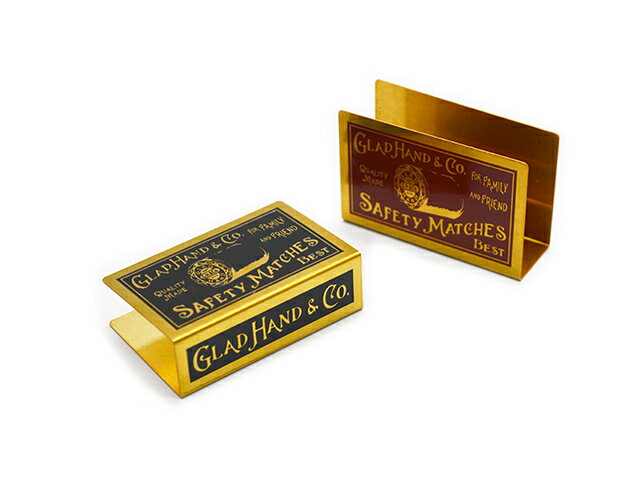 全2色【GLAD HAND/グラッドハンド】「Match Box Holder Color”BOBBIN”/マッチボックスホルダーカラー”ボビン”」(GANGSTERVILLE/ギャングスタービル/WEIRDO/ウィアード/ハーレー/ホットロッド/アメカジ/アクセサリー/プレゼント/WOLF PACK/ウルフパック)