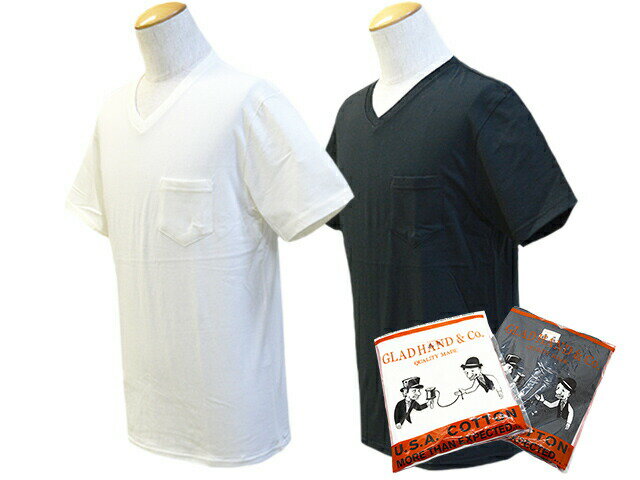 全2色「Pack Tee”Standard V-Neck Short Sleeve Tee”/パックTee”スタンダードVネックショートスリーブTee”」(06)(GANGSTERVILLE/ギャングスタービル/WEIRDO/ウィアード/アメカジ/WOLF PACK/ウルフパック)