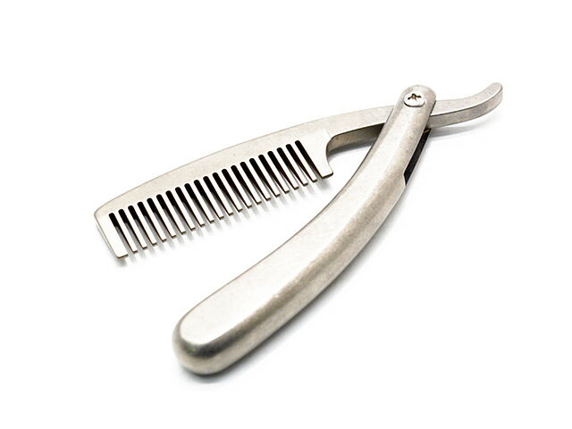 Brushes, Combs - 【Jango/ジャンゴ】「Comb-03/コーム-03」(JC-03)(クシ/剃刀/カミソリ/Silver925/GERUGA/ゲルガ/LOST CONTROL/ロストコントロール/ハーレー/プレゼント/シルバー/アクセサリー/アメカジ/ホイールズアパレル/ホットロッド/WOLF PACK/ウルフパック)