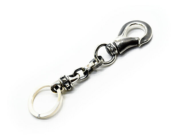 楽天WOLF PACK楽天市場店【Jango/ジャンゴ】「Key Holder-12 Custom/キーホルダー-12カスタム」（JKH-12-CUSTOM）（Silver925/GERUGA/ゲルガ/LOST CONTROL/ロストコントロール/ハーレー/プレゼント/アクセサリー/WOLF PACK/ウルフパック）